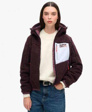 Hooded Fleece Trekker Jacket